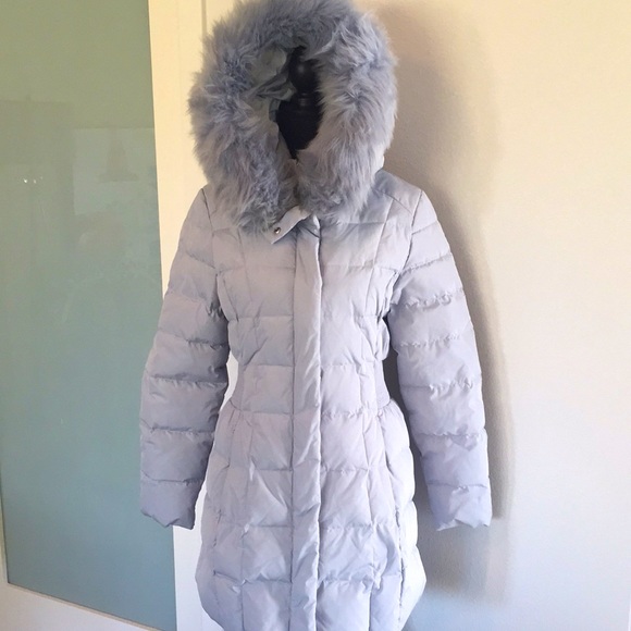 Cole Haan Jackets & Blazers - Cole Haan Down Puffer Baby Blue Women’s Medium